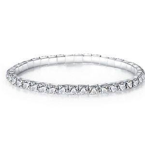 Sara Rhinestone Stretch Bracelet